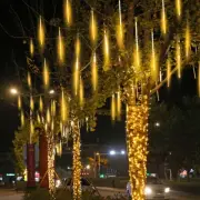 8 Tubes Upgraded Meteor Light LED Falling Snowfall Light Christmas Wedding Light
