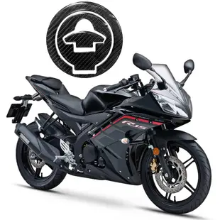 山葉 摩托車碳纖維油箱蓋貼紙貼花適用於雅馬哈 YZF-R3 R25 R15 MT-03 氣蓋保護貼紙