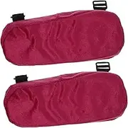 Gogogmee 1 Pair Seat Arm Pad Chair Arm Covers Protectors Cushion Armrest Seat Covers for Office Chair Office Chair Arm Rest Cover Arm Chair Arm Covers High Armchair Back Polyester Purple