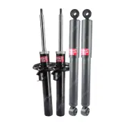 Front + Rear KYB EXCEL-G Shock Absorbers for VOLKSWAGEN Caddy 2K 22mm Piston Rod