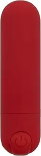 Kieasn Upgrade Mini Massager, Portable Massager for Body Relaxation (Red)