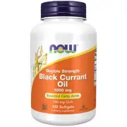 Black Currant Oil 1000 mg 100 sgels By Now Foods