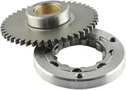 Starter Clutch Assembly，Compatible With Yamaha TTR125 TTR125E TTR125L TTR125LE XT125R XT125X 5HH-E5517-00 5AP-15517-02 4TU-15590-00 Moto