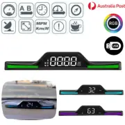 Car HUD GPS Speedometer Display Head Up Smart Digital Overspeed Alarm Universal