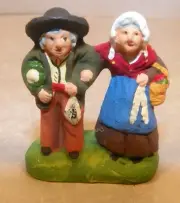 NEW The old couple-carbonel, Santon Marcel Carbonel Chip