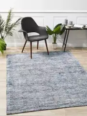 NNEDSZ Allure Indigo Cotton Rayon Rug by Rug Culture - 320X230CM