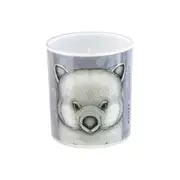 LMD Dots By Donna Walter The Wombat Glass Candle 45hr Burn Time Decor Grey