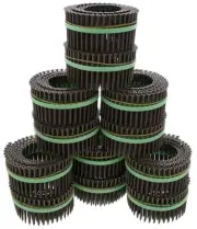 MURO® Brown Epoxy #8 x 2-1/2" Square Flathead Wood Deck Screws for Speed Driver