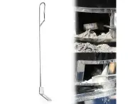 Heavy Duty Stainless Steel Ash Rake Tool With Long Handle For Wood Burning Stove Grilling Accessories