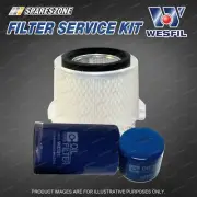 Wesfil Oil Air Fuel Filter Service Kit for Daihatsu Delta V10 V11 V12 V90 V92 (for: Daihatsu)