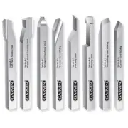 HSS Lathe Turning Tool Set of 8 Pcs - Shank Size 12 mm Shank Length 100 mm