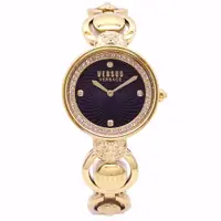 在飛比找樂天市場購物網優惠-VERSUS VERSACE凡賽斯精品手環女性優質腕錶-黑金