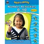 MATH IN ACTION: NUMBER ACTIVITIES 0-10