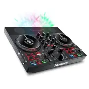 Numark Party Mix Live - DJ Controller with Built in Speakers, Party Lights an...