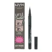 NYX Lift Snatch Brow Tint Ash Brown Pencil 1ml For Her Women Femme Brand NEW