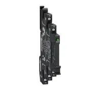 Schneider Electric Harmony Relay Slim Interface Relay Pre-Assembled 6 A 1 Co Led Protection Module Spring Terminal 24 V Ac - RSL1PVBU