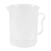Measuring Jug 250mL Graduated Beaker Clear White Plastic Cup