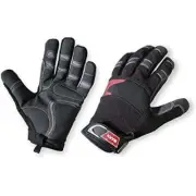 WARN Hand Protection: Synthetic Leather Winch Gloves with Kevlar Reinforcemen...
