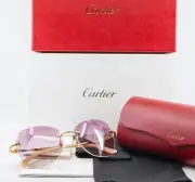 VINTAGE CARTIER SUNGLASSES TRINITY COLLECTION SONNENBRILLE LUNETTES OCCHIAL