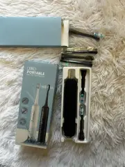 New UNINGOPI 3 in1 Black Electric Toothbrush & Water Flosser 7 Modes, Travel(AP)
