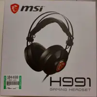 在飛比找蝦皮購物優惠-微星 MSI 電競耳麥 耳機 H991