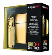 BaBylissPRO FXHOLPK2GN GoldFx Collection Trimmer and Shaver Gold Metal New