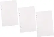 SEWACC 135 Sheets Dotted A5 Refill Paper Notebook Filler Core for Dotted Journals Graph Paper Notebooks