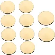 Metal Coin Blanks for Engraving 10pcs Personalized Challenge Coins for Jewelry Crafts