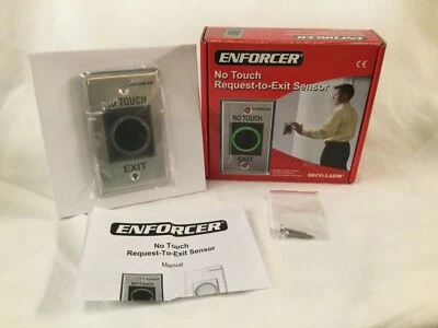 Seco-Larm Enforcer No Touch Request to Exit Sensor SD-927PKC-NEQ (English) - NEW