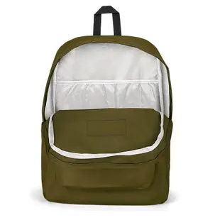 jansport  superbreak puls 26L 單邊水壺 電腦隔層 軍綠色後背包