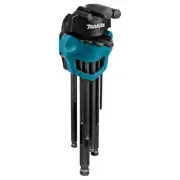 Makita 9 Piece Ball End, Long, Metric Hex Key Wrench Set With Belt Clip