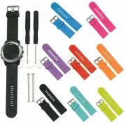 Silicone Wrist Band Strap + Tools For Garmin Fenix 3 Fenix 2 Quatix 3 GPS Watch