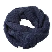 New NEFF Womens Lexington Infinity Scarf Navy
