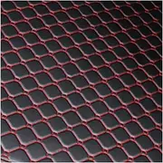 for Volvo EX30 2025 2024 Car Trunk Mat Rear Cargo Liner Tail Boot Tray Luggage Protect Pad Carpet Car Trunk Mats(Black Red)