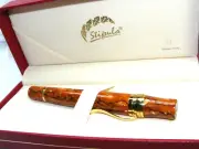 STIPULA DAVINCI WORKSHOP CAPLESS LE FOUNTAIN PEN ALTER EGO 14K FINE STIFLEX #04