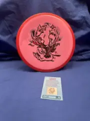 Axiom Disc Golf Neutron Fireball Distance Driver 9/3.5/0/3.5 - DFX Stamp 168g