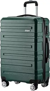[AUSWAY] 28inch Luggage Suitcase Travel Traveller Bag with Hard Shell Case, Wheels Green