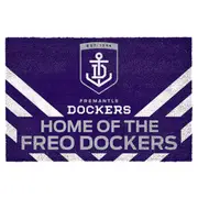 Fremantle Dockers AFL PVC Backed Front Door Mat