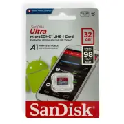 SanDisk Ultra 32GB Class 10 UHS-I MicroSDHC Memory Card