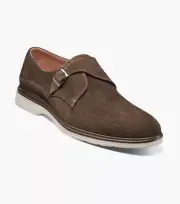 Stacy Adams Men's Taylen Plain Toe Monk Strap