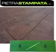Concrete wood Texture Stamping Mat for Walls - Floors
