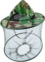 Mosquito Net Headgear Mosquito Net Hat Insect Hats with Net Beekeeper Beekeeper Beekeeping Veil Hat Hiking Gardening Mesh Hood Hiking for Beekeepers Camping Fishing