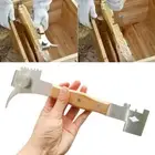 Beekeeper Scraper Hive Beekeeping Tool Bee Hook Equip Stainless Steel Scraper AU