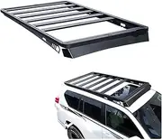 Aluminium Flat Platform Roof Rack Roof Basket