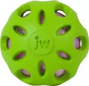Petmate Crackle Heads Crackle Ball Crunchy Noise Chew Fetch Toy for Dogs Asso...