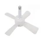 LED Ceiling Fan Light Multifunction LED Ceiling Fan Screw In 86‑245V 1000LM Easy
