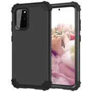For Samsung Galaxy S20+ Plus Case, Protective 3-layered Cover, Black