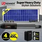 Kenner Farm 600kg E Single Swing Gate Opener with 40w Full Solar 4 Accessories