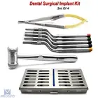 Dental Surgical Implant Kit Sinus Lift Osteotomes Cassette Bone Mallet Hammer