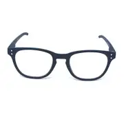 Spring Hinge Reading Glasses for Men and Women (Black and +2.00 Strength Blue